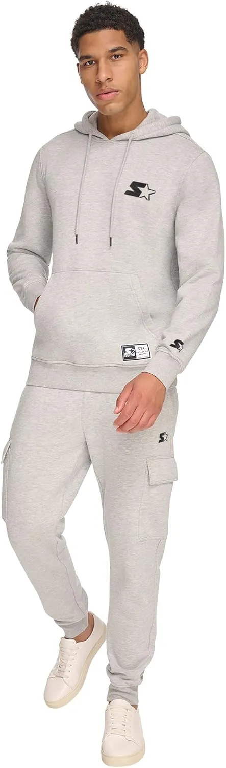 Starter Men's Classic Fit Fleece Embroidered Hoodie