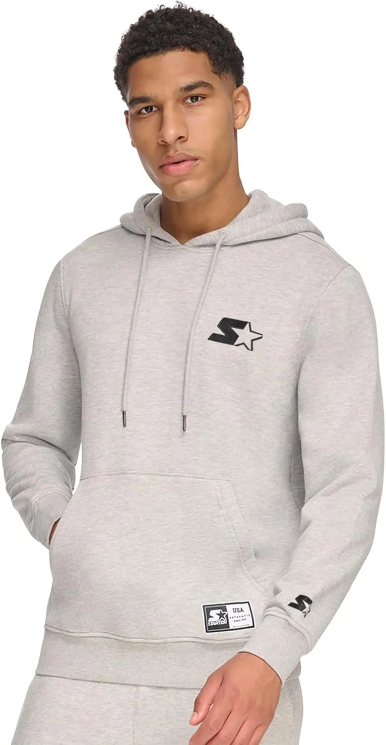 Starter Men's Classic Fit Fleece Embroidered Hoodie