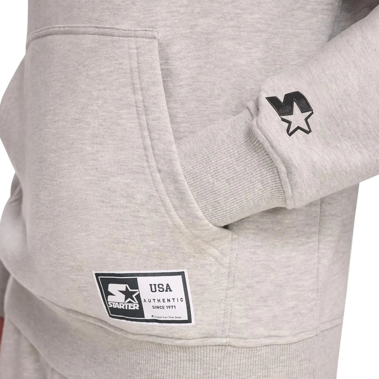 Starter Men's Classic Fit Fleece Embroidered Hoodie