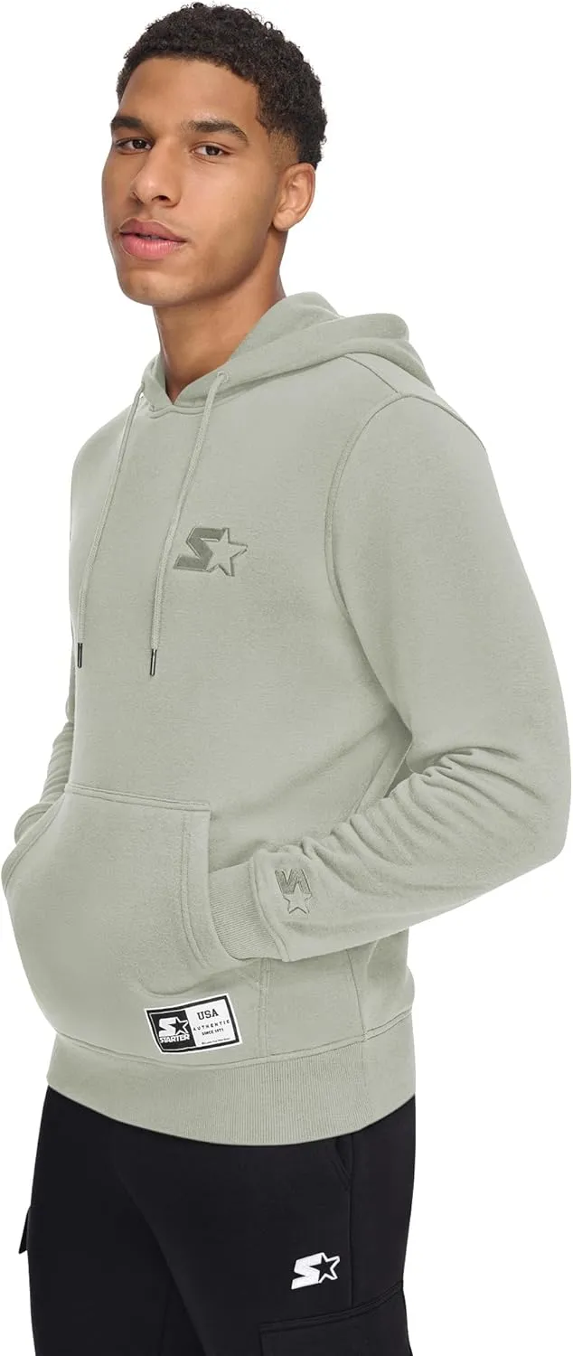 Starter Men's Classic Fit Fleece Embroidered Hoodie