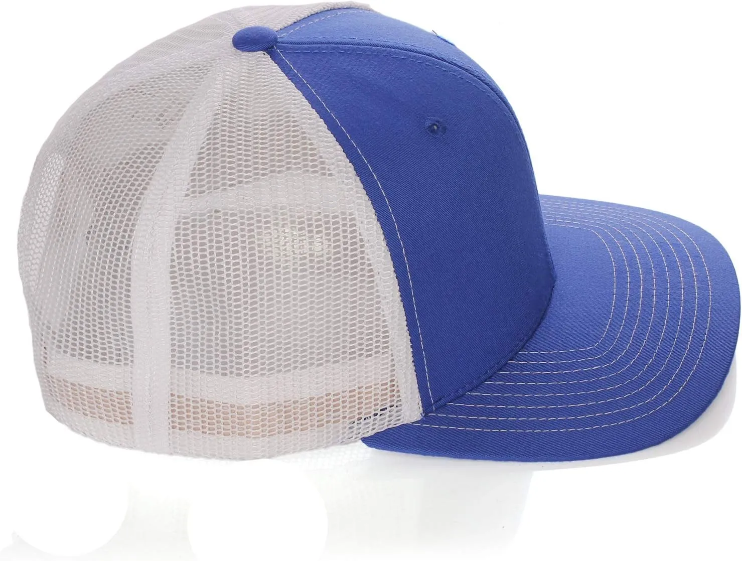 Structured Trucker Mesh Hat Custom Colors Letter G Initial Baseball Mid Profile