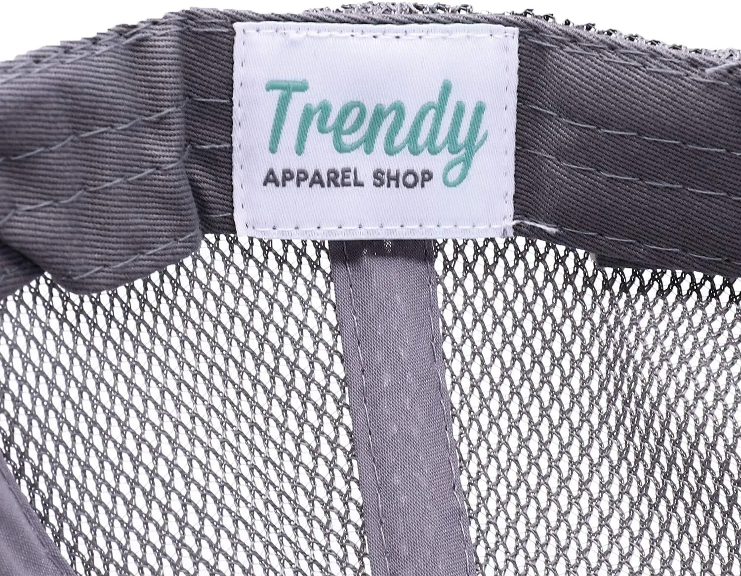 Trendy Apparel Shop Infant Size Structured Adjustable Trucker Mesh Baseball Cap