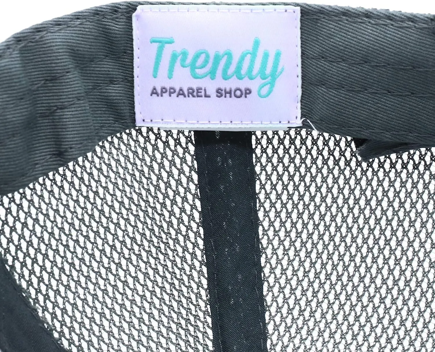 Trendy Apparel Shop Infant Size Structured Adjustable Trucker Mesh Baseball Cap