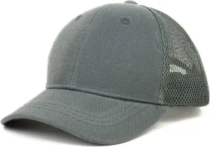 Trendy Apparel Shop Infant Size Structured Adjustable Trucker Mesh Baseball Cap