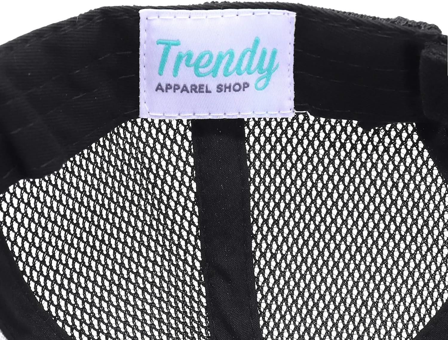 Trendy Apparel Shop Infant Size Structured Adjustable Trucker Mesh Baseball Cap