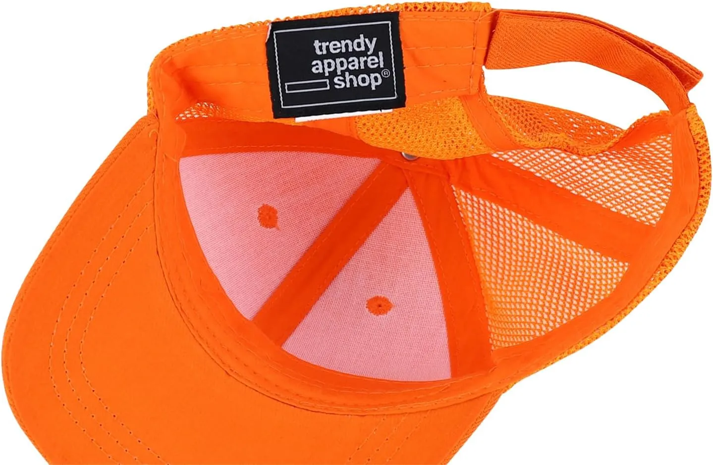 Trendy Apparel Shop Infant Size Structured Adjustable Trucker Mesh Baseball Cap