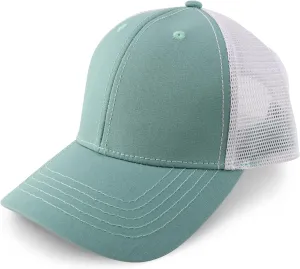 Trendy Apparel Shop Women's Structured 6 Panel Mesh Back Ponytail Baseball Cap