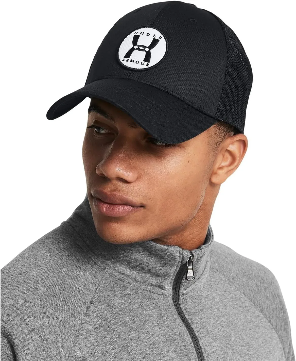 Under Armour Men's Blitzing Trucker Hat