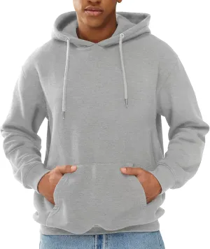 Unisex Adult Fleece Hoodies, Breathable, Pullover Hooded Sweatshirt