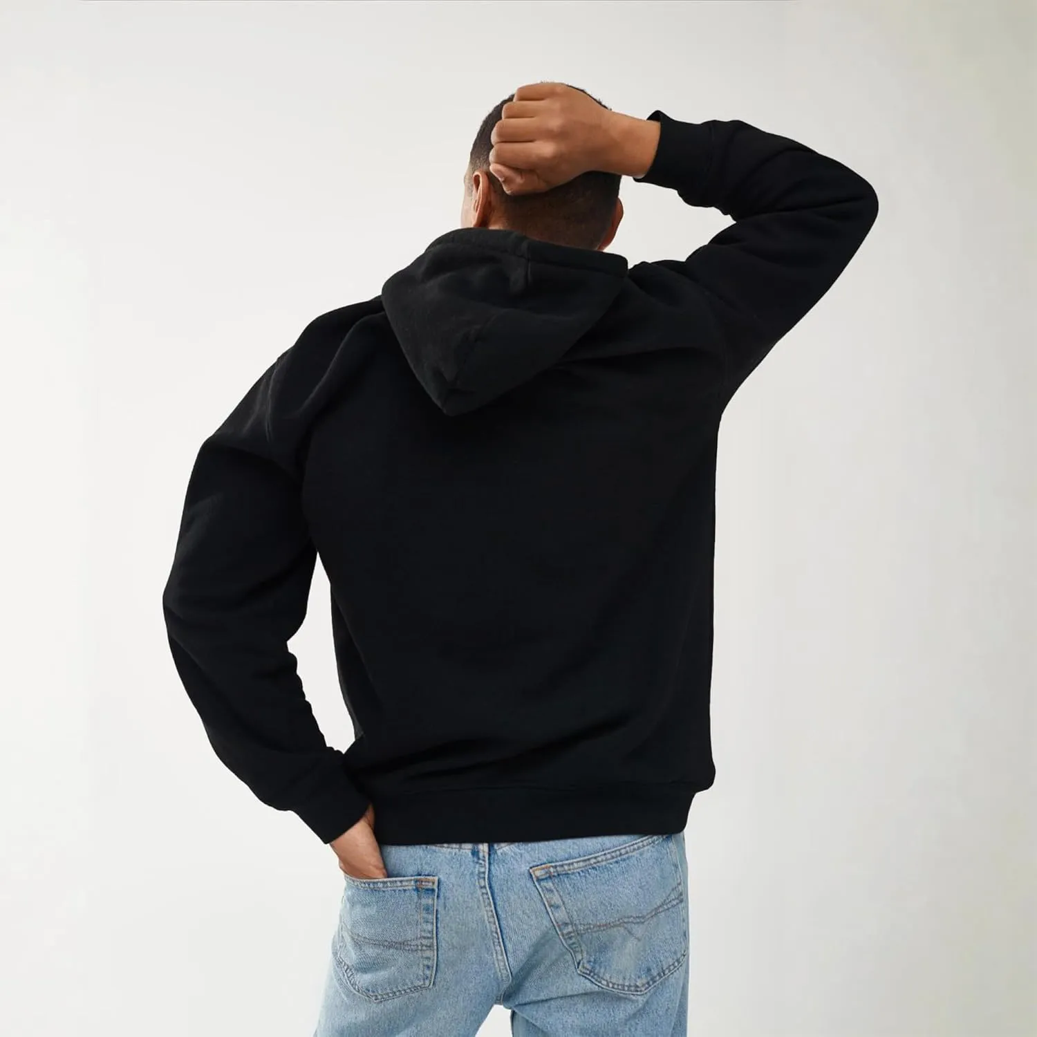 Unisex Adult Fleece Hoodies, Breathable, Pullover Hooded Sweatshirt