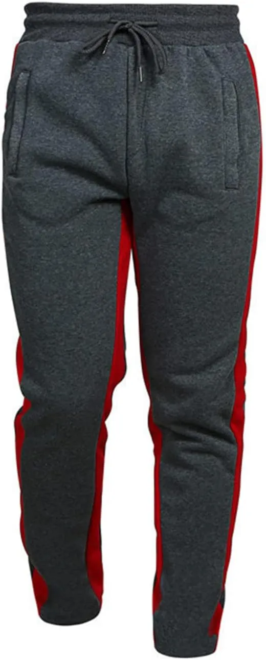 Vickyleb Cargo Pants for Men Baggy,Men's Joggers Sweatpants Gym Workout Pants Regular Stretch Slim Fit Pants