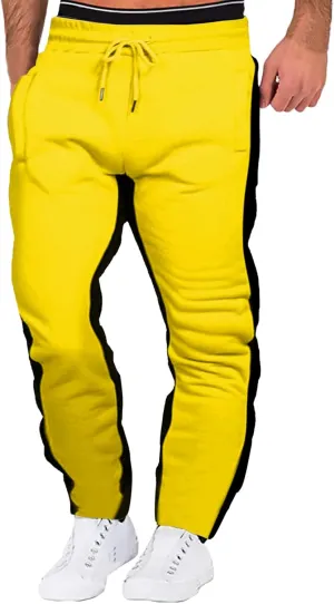 Vickyleb Cargo Pants for Men Baggy,Men's Joggers Sweatpants Gym Workout Pants Regular Stretch Slim Fit Pants