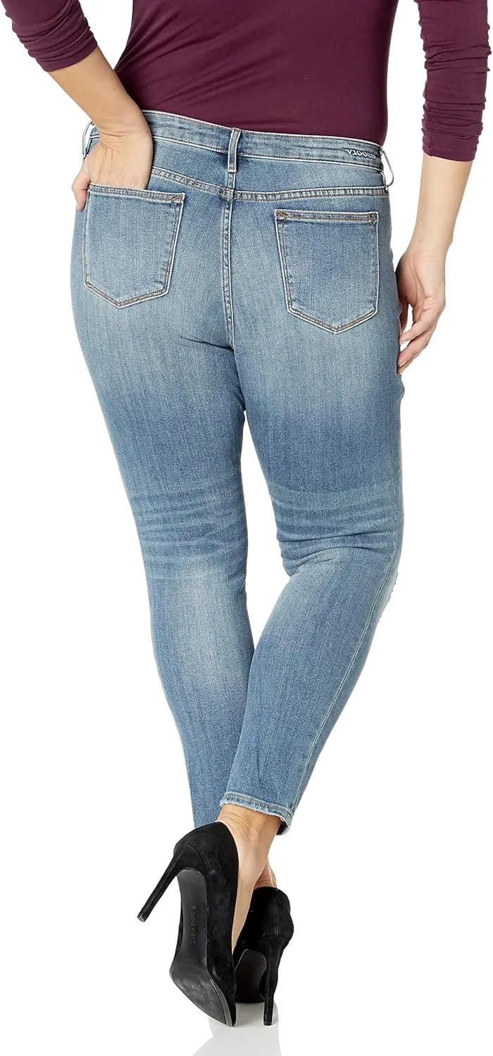 VIGOSS Women's Jagger Plus-Size Classic Fit Skinny Jean