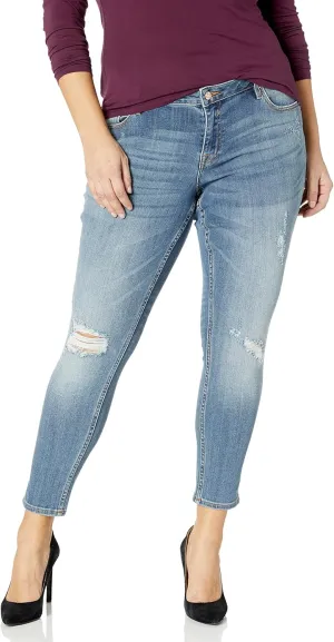 VIGOSS Women's Jagger Plus-Size Classic Fit Skinny Jean