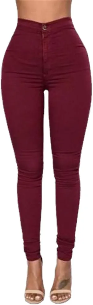 Vintage Ladies Jeans Mom High Waist Jeans Casual Pencil Pants Street Jeans