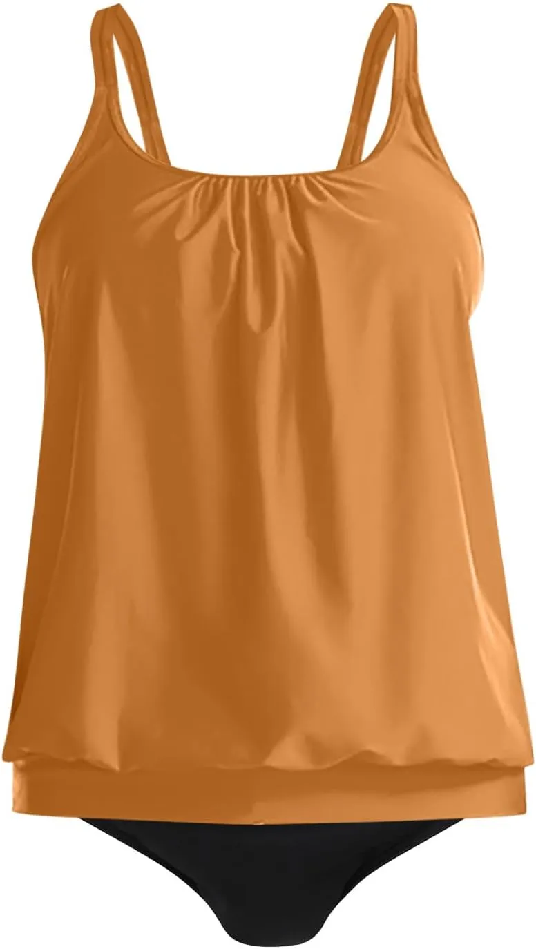Women High Waisted Bikini Sexy Push Up Two Piece Swimsuits Vintage Swimsuit Two Piece Retro Ruched High Waist