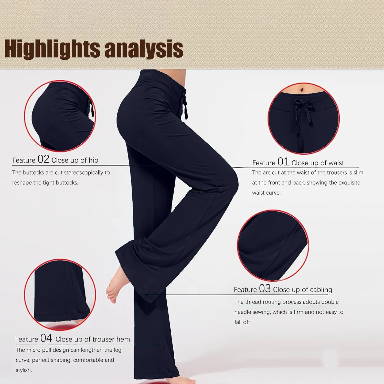 Women's Joggers Lightweight Athletic Leggings Womens Loose Dance Pants Yoga Pants Workout Running Leggings Women's
