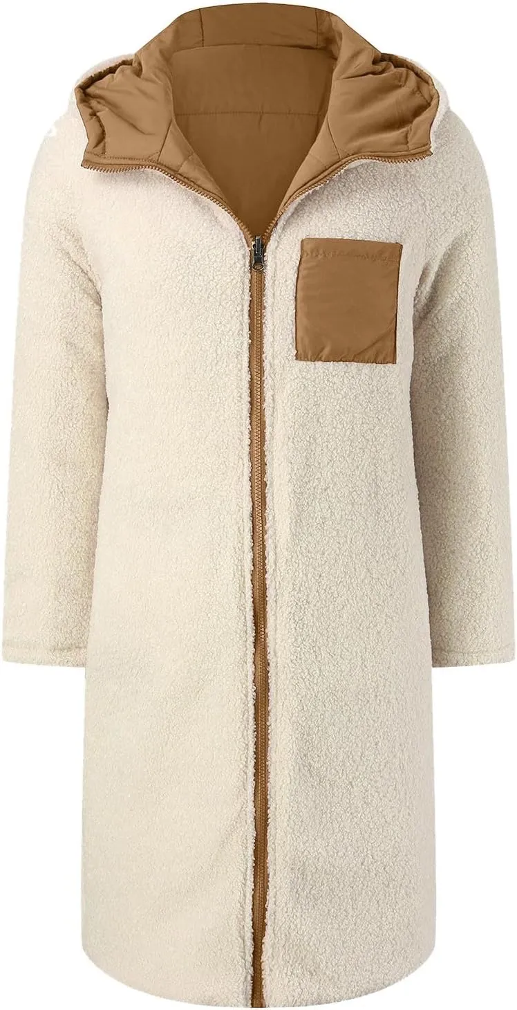 Womens Long Puffer Coat Packable Down Coat Ultralight Parkas Jacket Maxi Zip Up Winter Hooded Quilted Coat