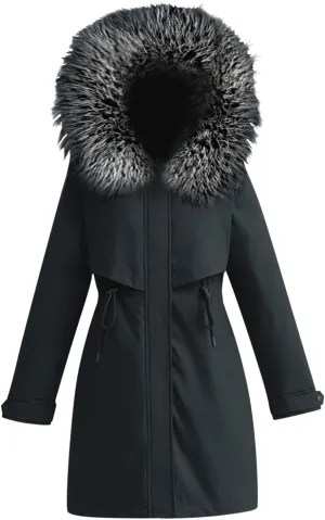 Womens Long Puffer Coat Packable Down Jacket Lightweight Parkas Jacket Maxi Zip Up Warm Hooded Quilted Coat