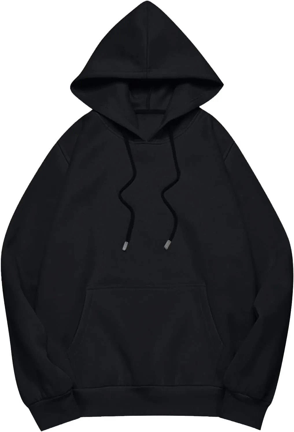 Womens Oversized Hoodie Sweatshirts Plus Size Drop Shoulder Y2K Hoodies Lightweight Drawstring Pullover with Pockets