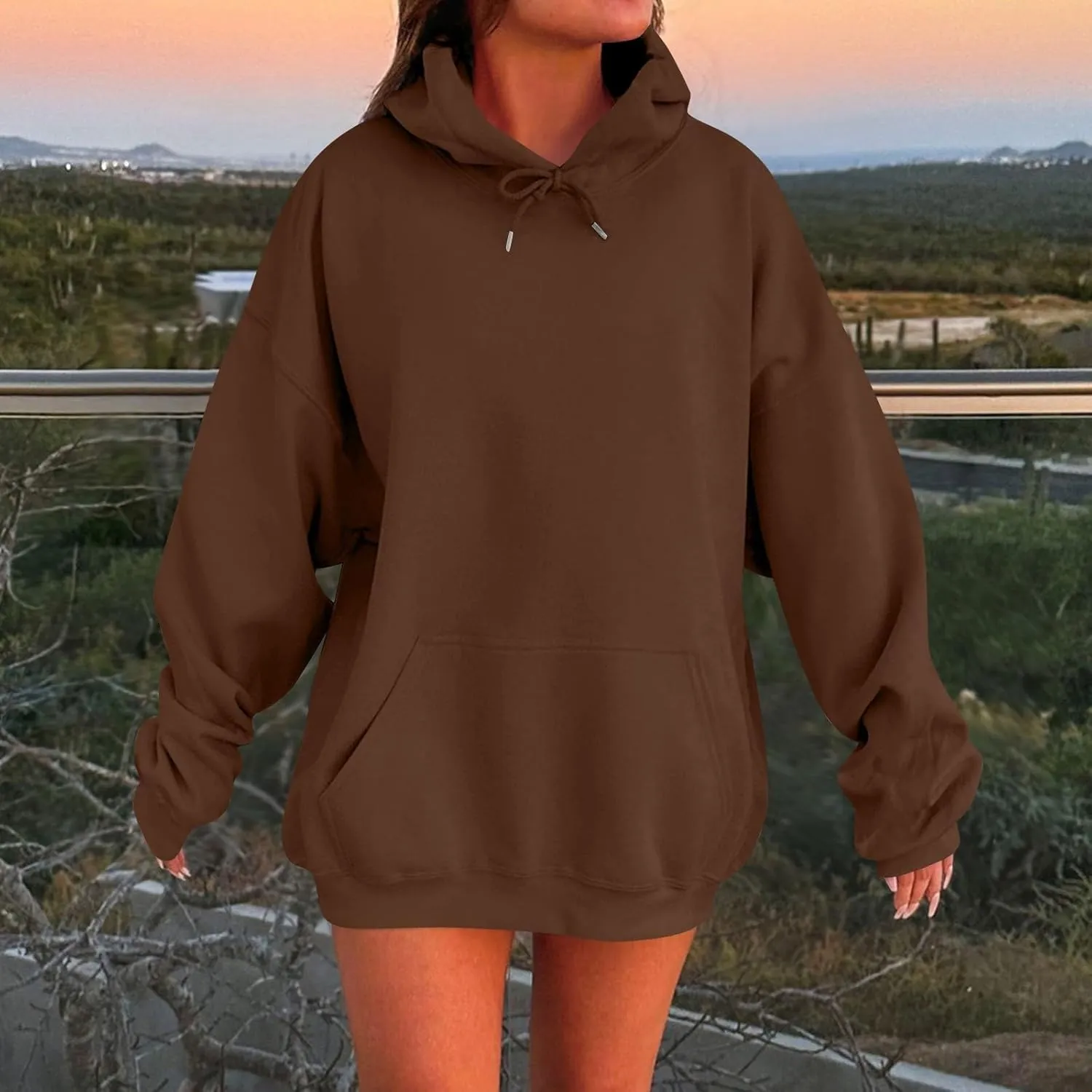 Womens Oversized Hoodies Winter Cute Sweatshirts Pullover Fashion Tops Trendy Outfits