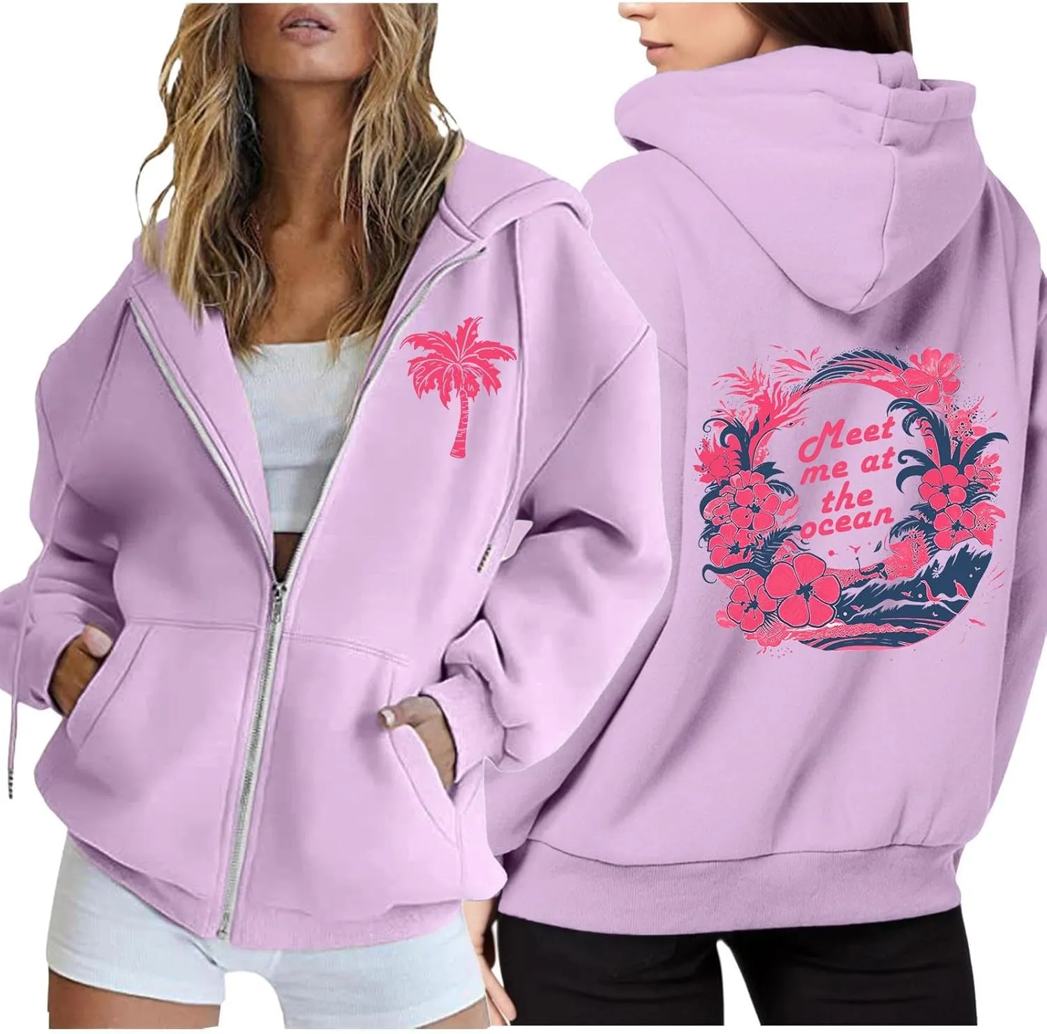 Womens Pullover Sweaters Womens Sweatshirt Oversized Sweatshirts Crewneck Long Sleeve Pullover Hoodies Size